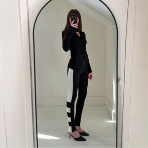 PrettyLittleThing Side Stripe Ponte Skinny Pant